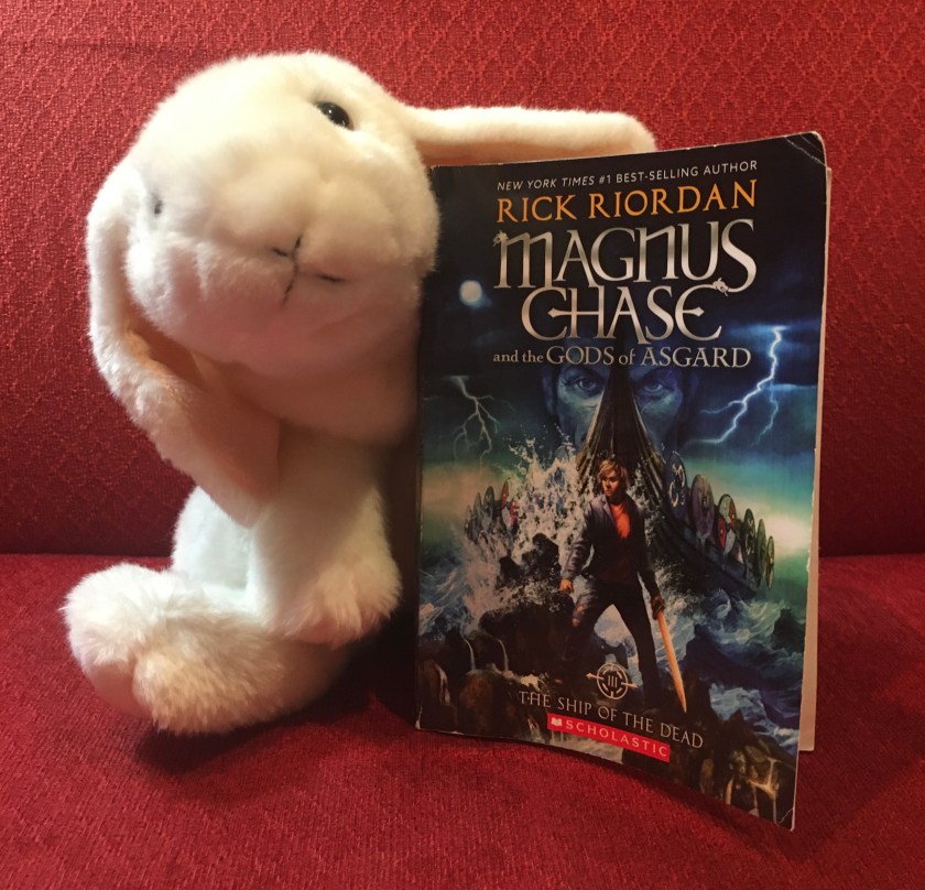 Marshmallow reviews The Ship of the Dead (Book 3 of Magnus Chase and the Gods of Asgard series) by Rick Riordan.