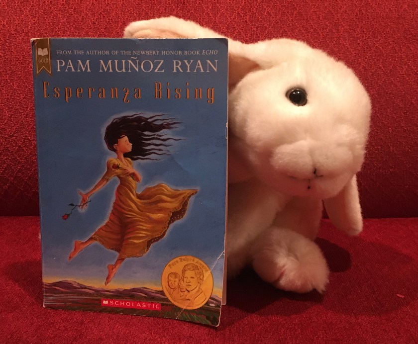 Marshmallow rates Esperanza Rising by Pam Muñoz Ryan 100%.