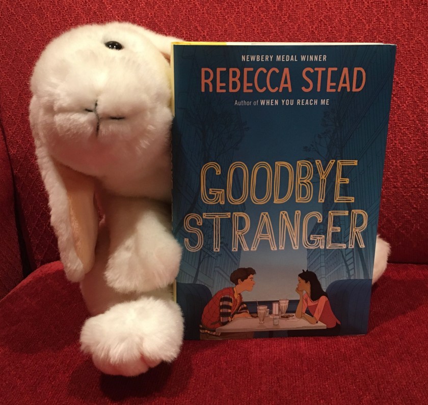 Marshmallow reviews Goodbye Stranger by Rebecca Stead.