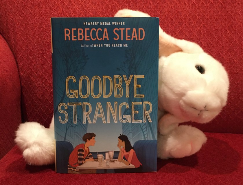 Marshmallow rates Goodbye Stranger by Rebecca Stead 100%.