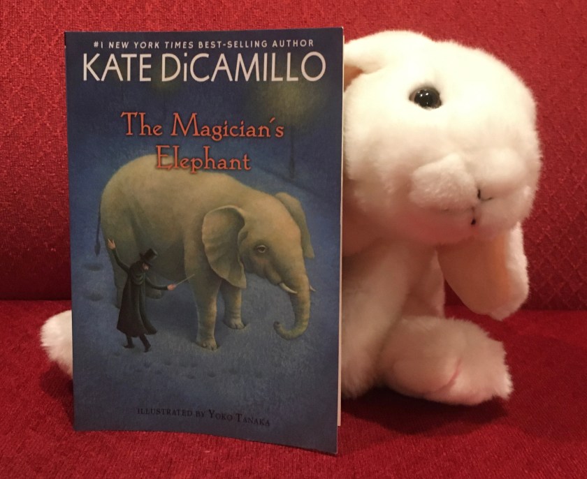 Marshmallow rates The Magician's Elephant by Kate DiCamillo 100%.