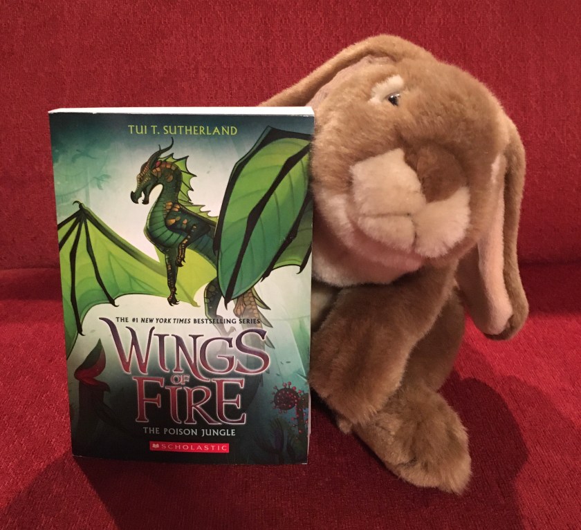Caramel reviews The Poison Jungle (Book Thirteen of the Wings of Fire series) by Tui Sutherland.