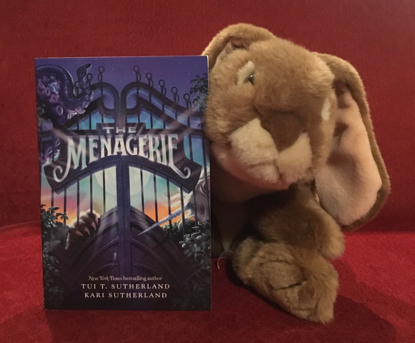 After some reluctance to begin, Caramel devoured The Menagerie by Tui Sutherland and Kari Sutherland, and now is itching to read the next two books in the series.