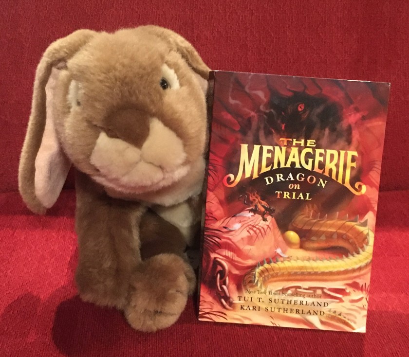 Caramel reviews The Menagerie: Dragon on Trial by Tui Sutherland and Kari Sutherland.