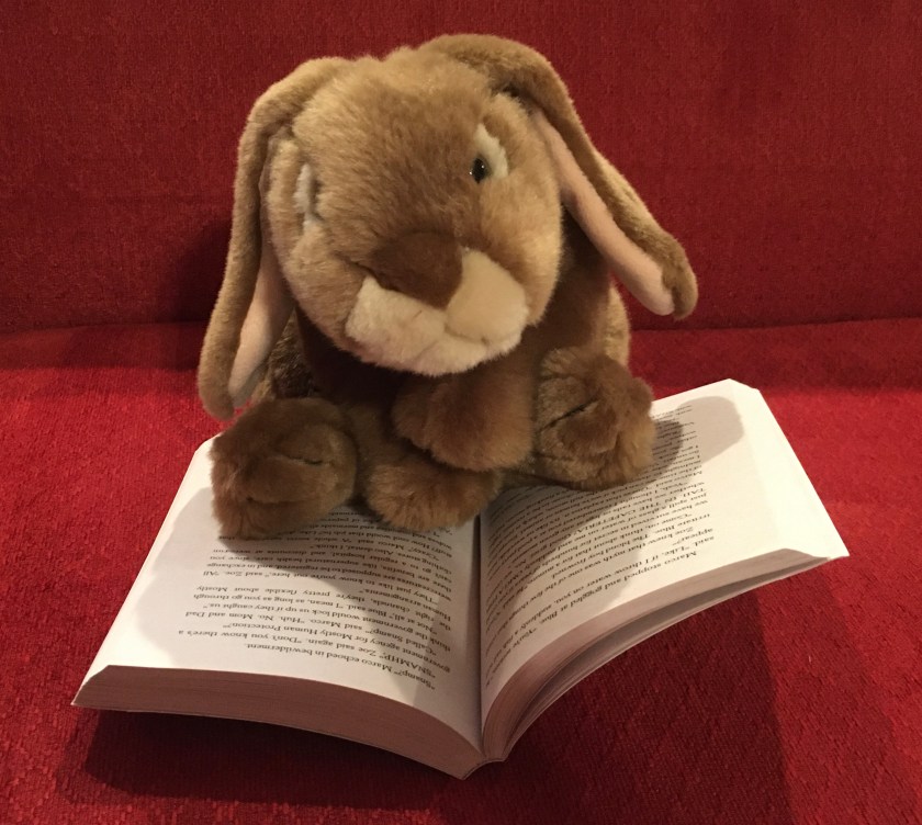 Caramel is reading The Menagerie: Dragon on Trial by Tui Sutherland and Kari Sutherland.