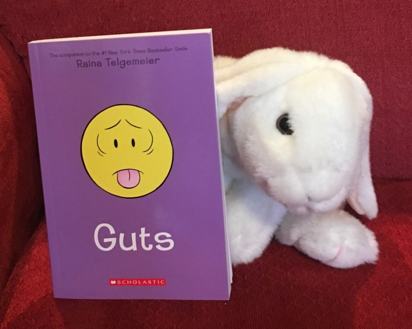 Marshmallow rates Guts by Raina Telgemeier 95%.