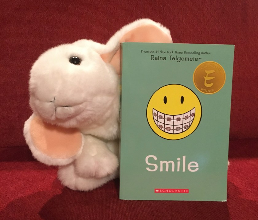 Marshmallow rates Smile by Raina Telgemeier 95%. 