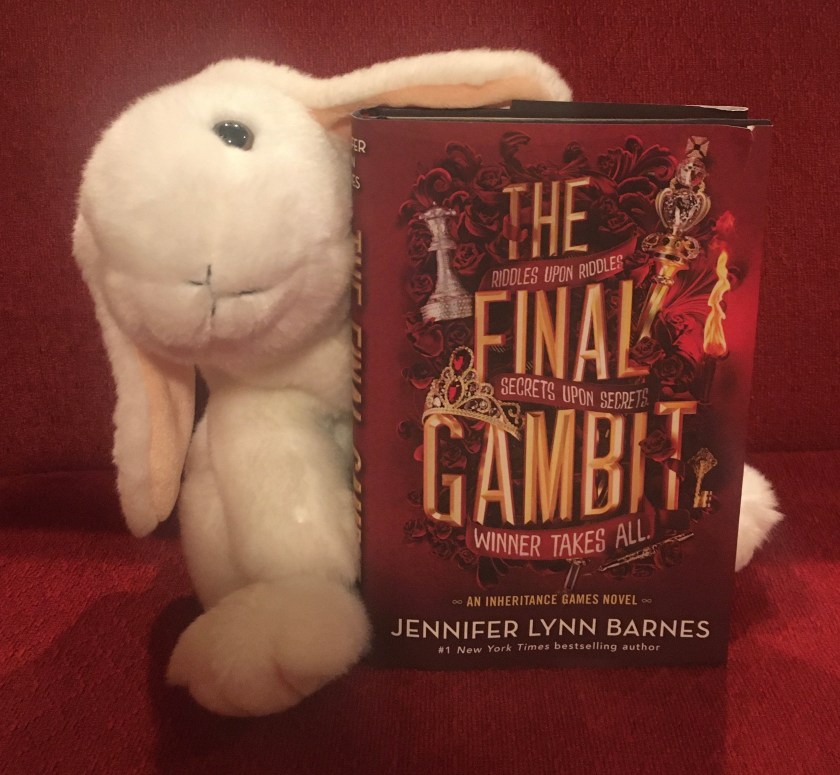 Marshmallow rates The Final Gambit by Jennifer Lynn Barnes 95%.