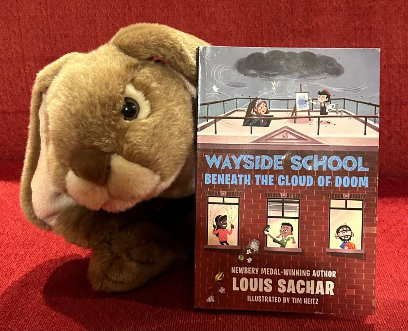 Caramel reviews Wayside School Beneath the Cloud of Doom by Louis Sachar.