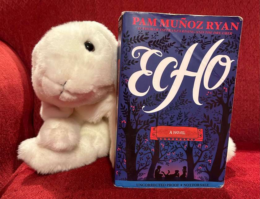 Marshmallow rates Echo by Pam Muñoz Ryan 100%. 