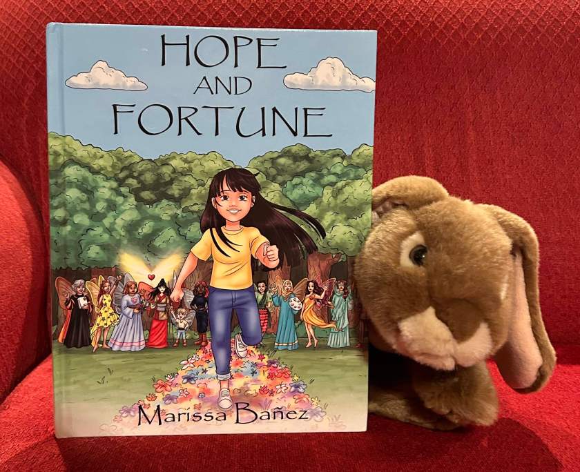 Caramel enjoyed reading Hope and Fortune by Marissa Bañez and recommends it to all the little bunnies who are looking for a colorful book that will lift their spirits up. 
