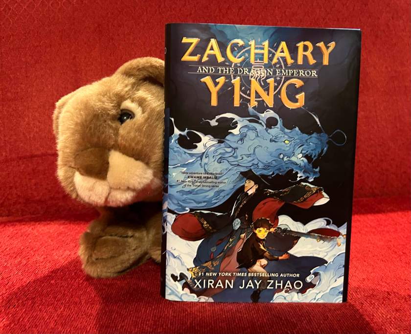 Caramel enjoyed reading Zachary Ying and the Dragon Emperor by Xiran Jay Zhao and recommends it for all bunnies young and old. 