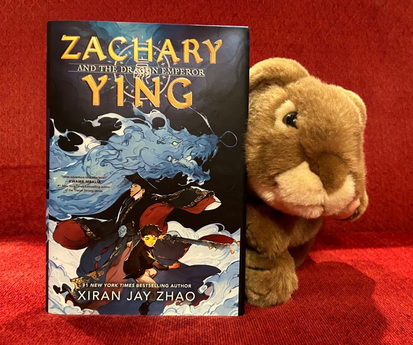 Caramel reviews Zachary Ying and the Dragon Emperor by Xiran Jay Zhao.