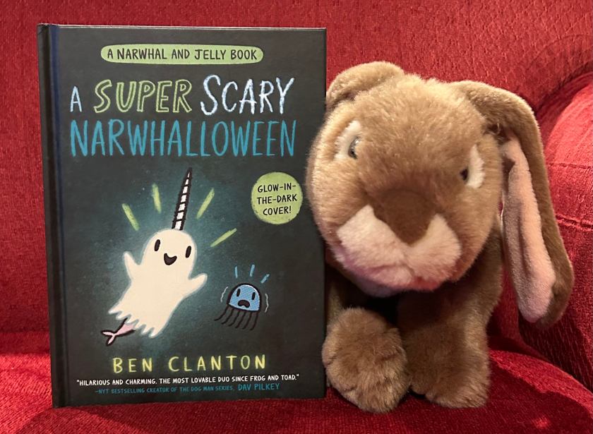 Caramel reviews A Super Scary Narwhalloween by Ben Clanton.