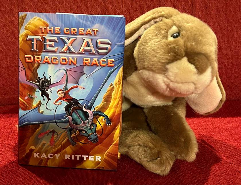 Caramel loved reading The Great Texas Dragon Race by Kacy Ritter and hopes that there will be more books about these characters.