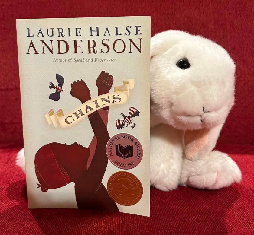 Marshmallow reviews Chains by Laurie Halse Anderson.