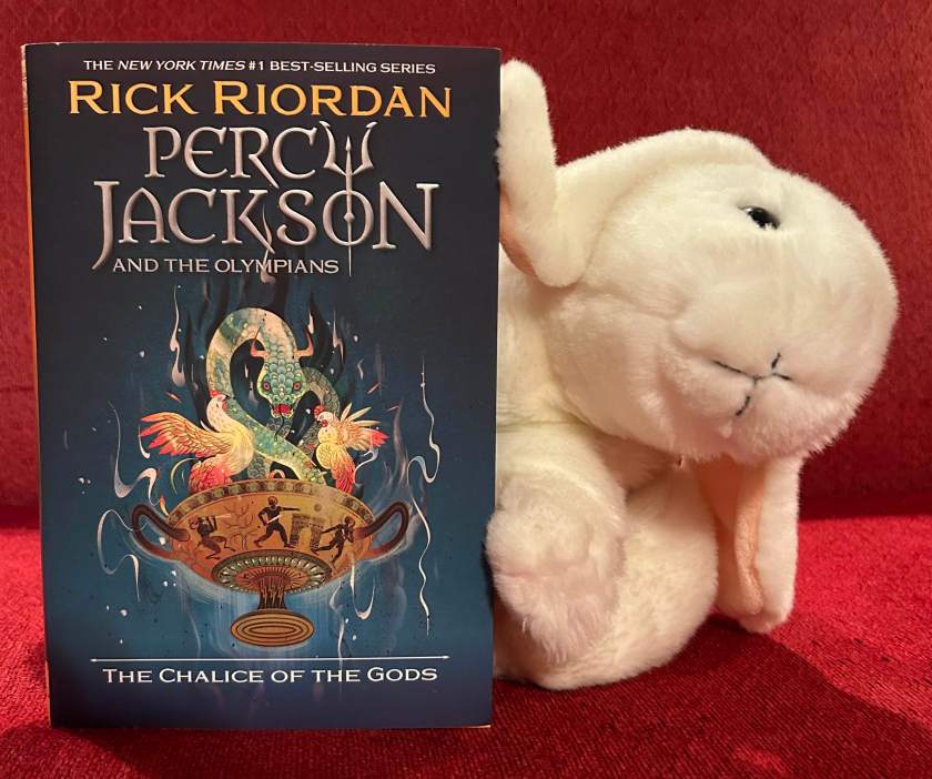 Marshmallow rates The Chalice of the Gods by Rick Riordan 100%.
