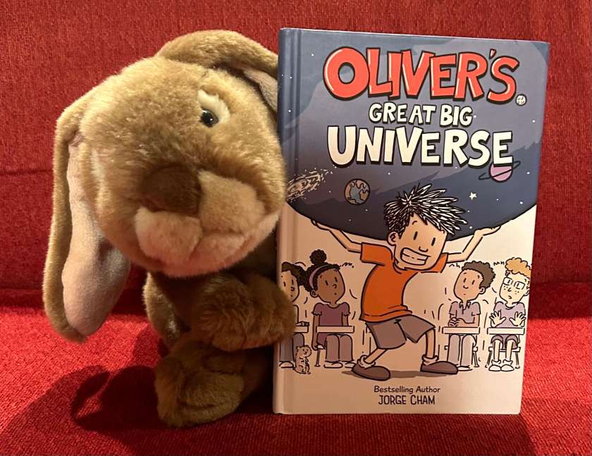 Caramel reviews Oliver's Great Big Universe by Jorge Cham. 