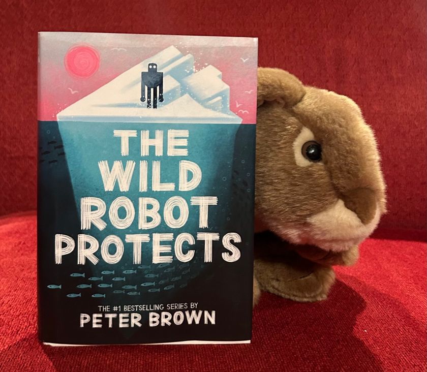 Caramel loved reading The Wild Robot Protects by Peter Brown and hopes once more that there will be more adventures for Roz and her friends to come.