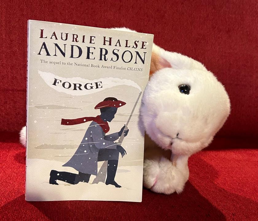 Marshmallow rates Forge by Laurie Halse Anderson 100%. 