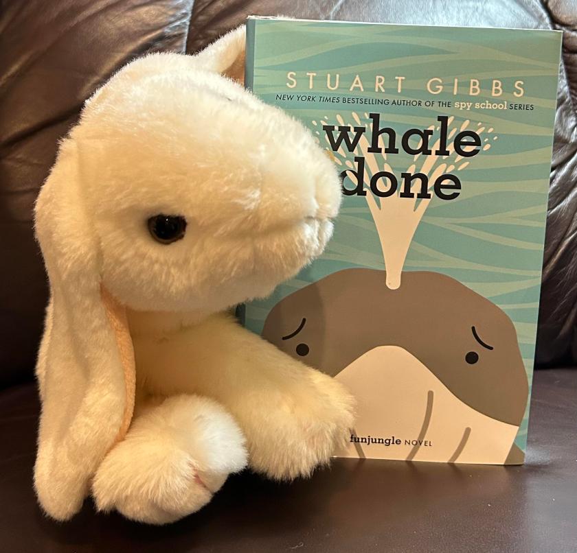 Marshmallow reviews Whale Done by Stuart Gibbs. 