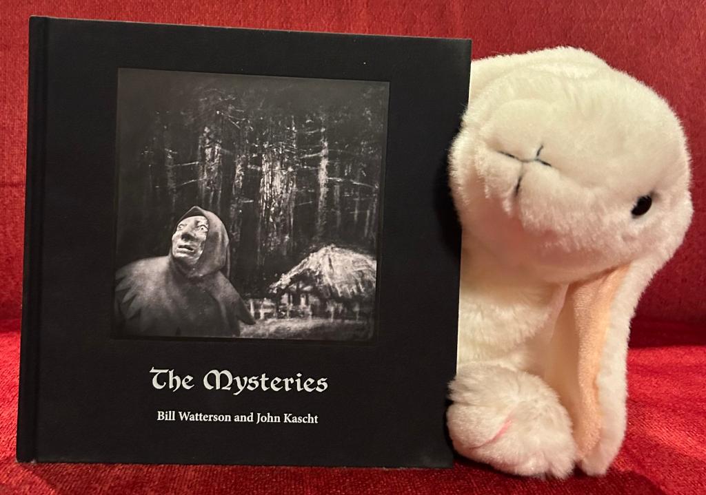 Marshmallow reviews The Mysteries by Bill Watterson and John Kascht.