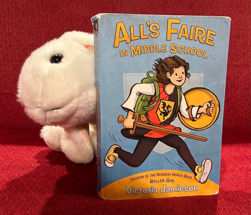 Marshmallow rates All's Faire in Middle School by Victoria Jamieson 100%.