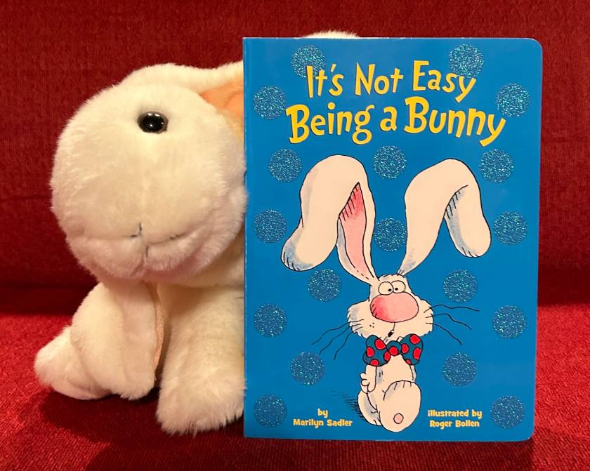  Marshmallow reviews It's Not Easy Being a Bunny, written by Marilyn Sadler and illustrated by Roger Bollen.