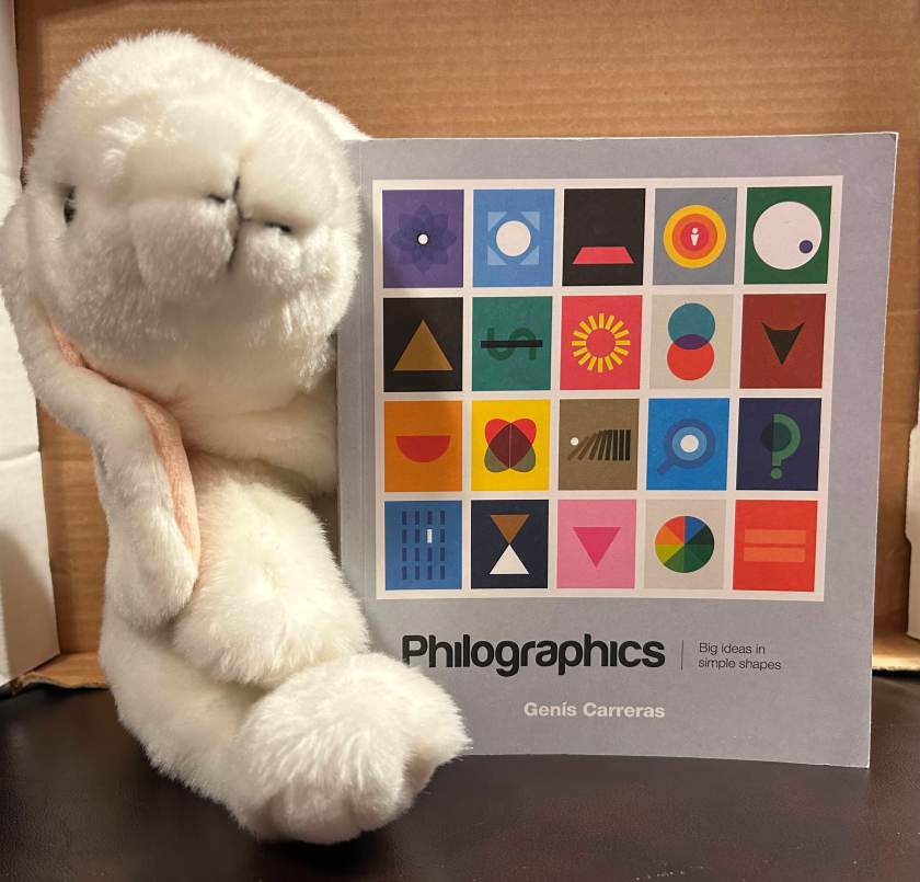 Marshmallow rates Philographics: Big Ideas in Simple Shapes by Genís Carreras 100%.