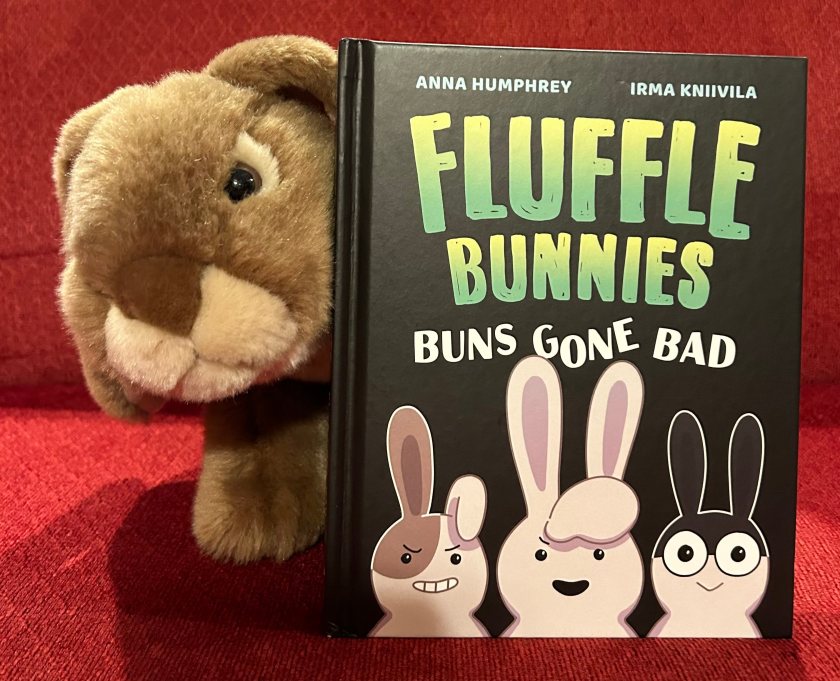 Caramel reviews Buns Gone Bad, written by Anna Humphrey and illustrated by Irma Kniivila.