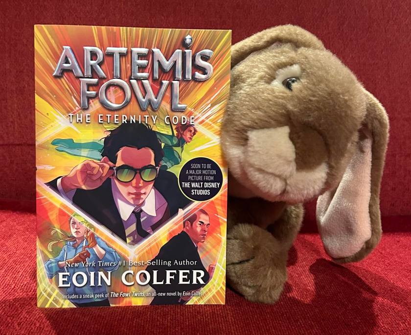 Caramel reviews Artemis Fowl: The Eternity Code by Eoin Colfer.