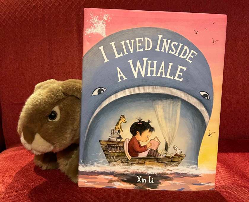 Caramel loved reading I Lived Inside a Whale by Xin Li and recommends it to all young bunnies who need a bit of quiet sometimes. 
