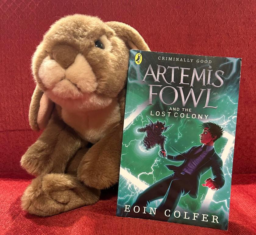Caramel reviews Artemis Fowl and the Lost Colony by Eoin Colfer.