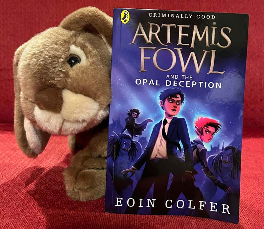 Caramel reviews Artemis Fowl and the Opal Deception by Eoin Colfer.