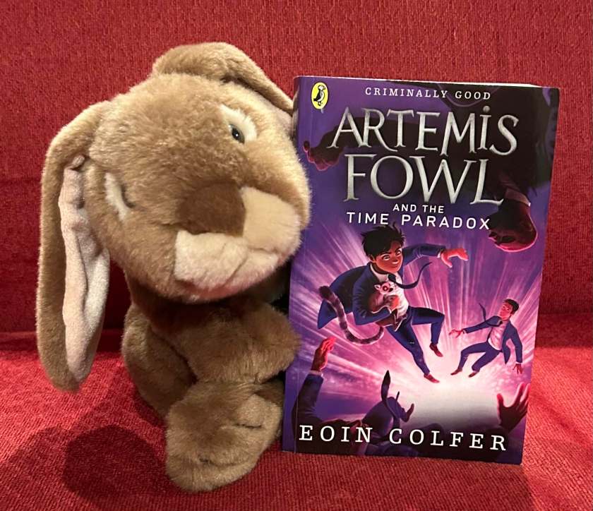 Caramel reviews Artemis Fowl and the Time Paradox by Eoin Colfer.