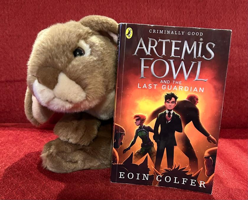 Caramel loved reading Artemis Fowl and the Last Guardian by Eoin Colfer and is now a bit sad that the series is all over. So he will probably go back to the beginning and reread it all over again.