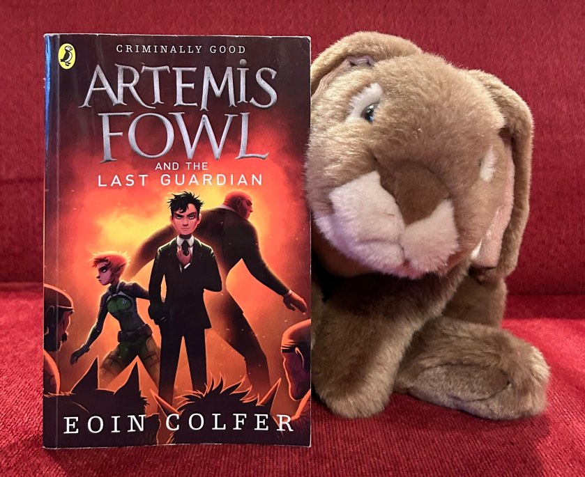 Caramel reviews Artemis Fowl and the Last Guardian by Eoin Colfer.