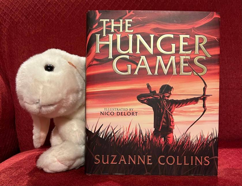 Marshmallow rates The Hunger Games: The Illustrated Edition written by Suzanne Collins and illustrated by Nico Delort 100%. 