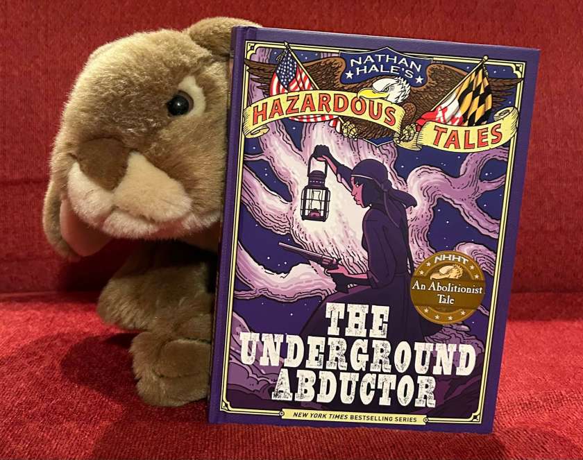 Caramel enjoyed reading Nathan Hale’s Hazardous Tales #3: The Underground Abductor by Nathan Hale and is keen to read more from this exciting and factful series. 