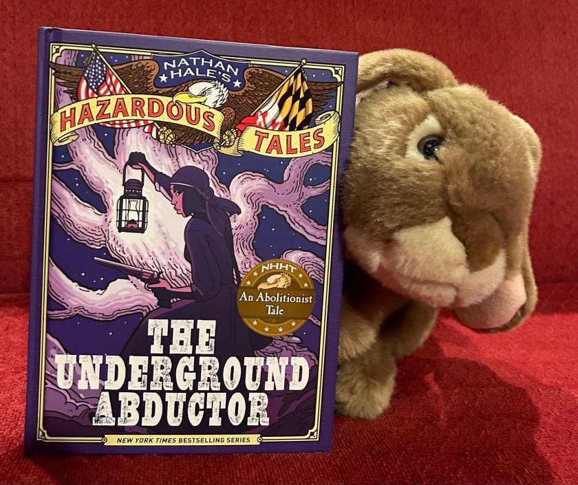Caramel reviews Nathan Hale’s Hazardous Tales #3: The Underground Abductor by Nathan Hale.