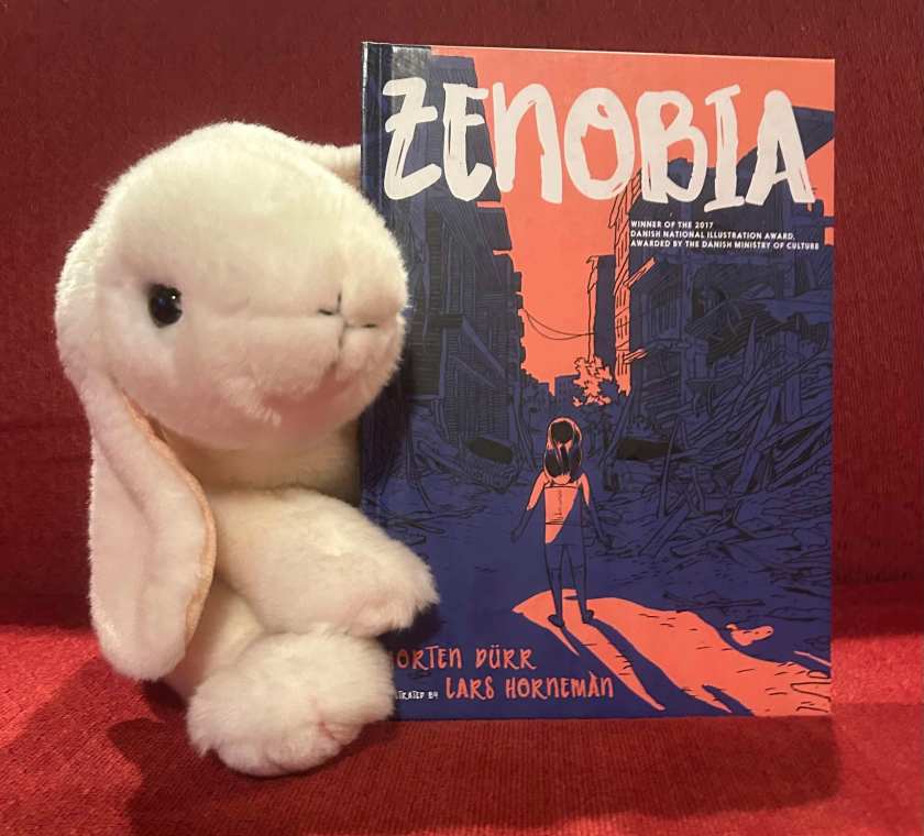 Marshmallow reviews Zenobia, written by Morten Dürr and illustrated by Lars Horneman.
