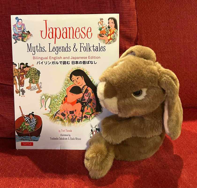 Caramel enjoyed reading Japanese Myths, Legends, and Folktales by Yuri Yasuda and recommends it to all curious little bunnies who want to learn about the many different stories young bunnies around the world grow up with. 