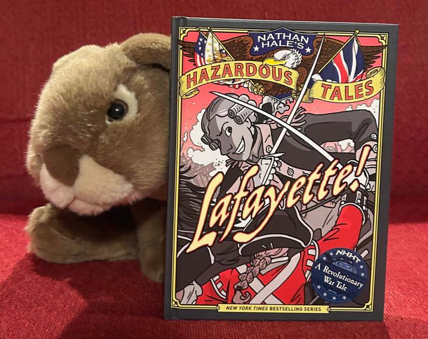Caramel reviews Nathan Hale's Hazardous Tales #8: Lafayette! by Nathan Hale.