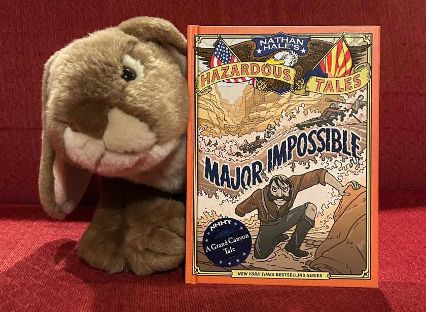 Caramel loved reading Nathan Hale’s Hazardous Tales #9: Major Impossible by Nathan Hale and recommends it to all other young bunnies who are curious and want to know more about the world.