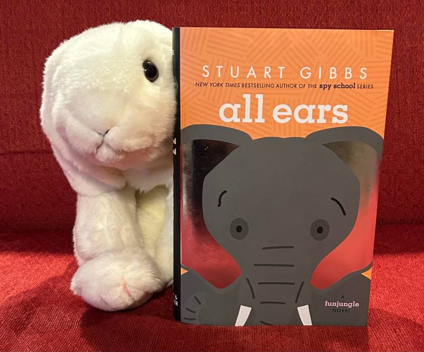 Marshmallow reviews All Ears by Stuart Gibbs.
