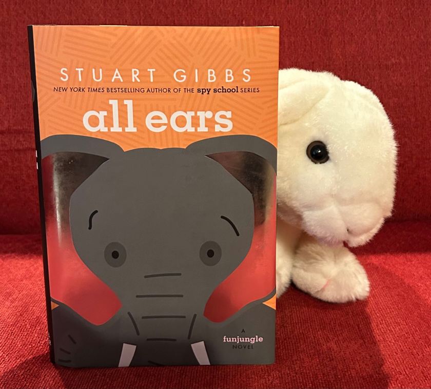 Marshmallow rates All Ears by Stuart Gibbs 101%.