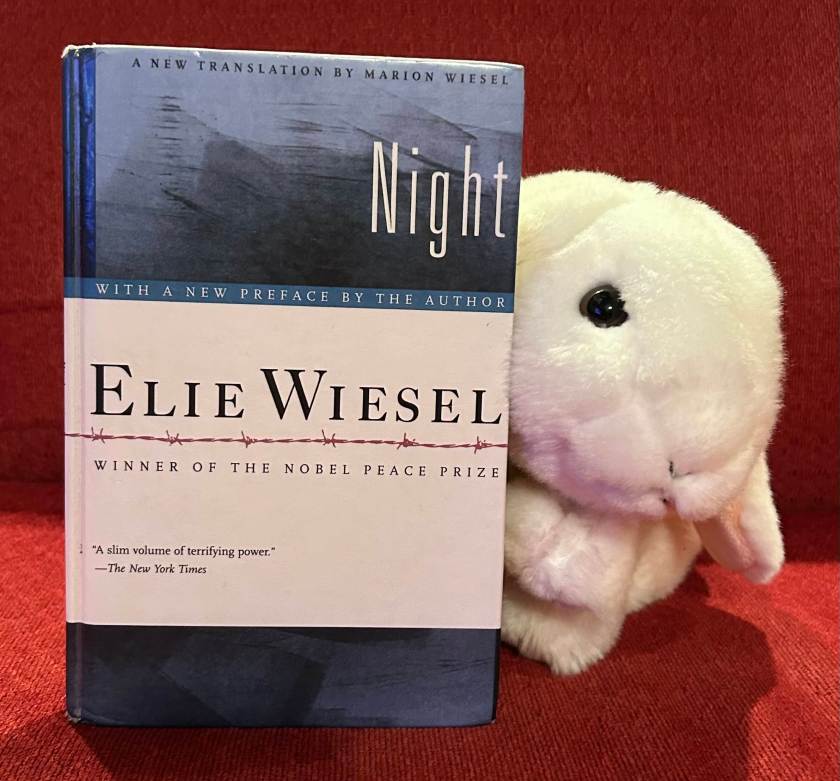 Marshmallow rates Night by Elie Wiesel 200%.