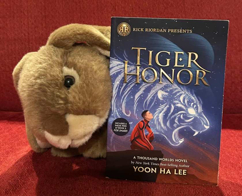 Caramel enjoyed reading Tiger Honor by Yoon Ha Lee and is considering whether it is time to go and read Dragon Pearl.