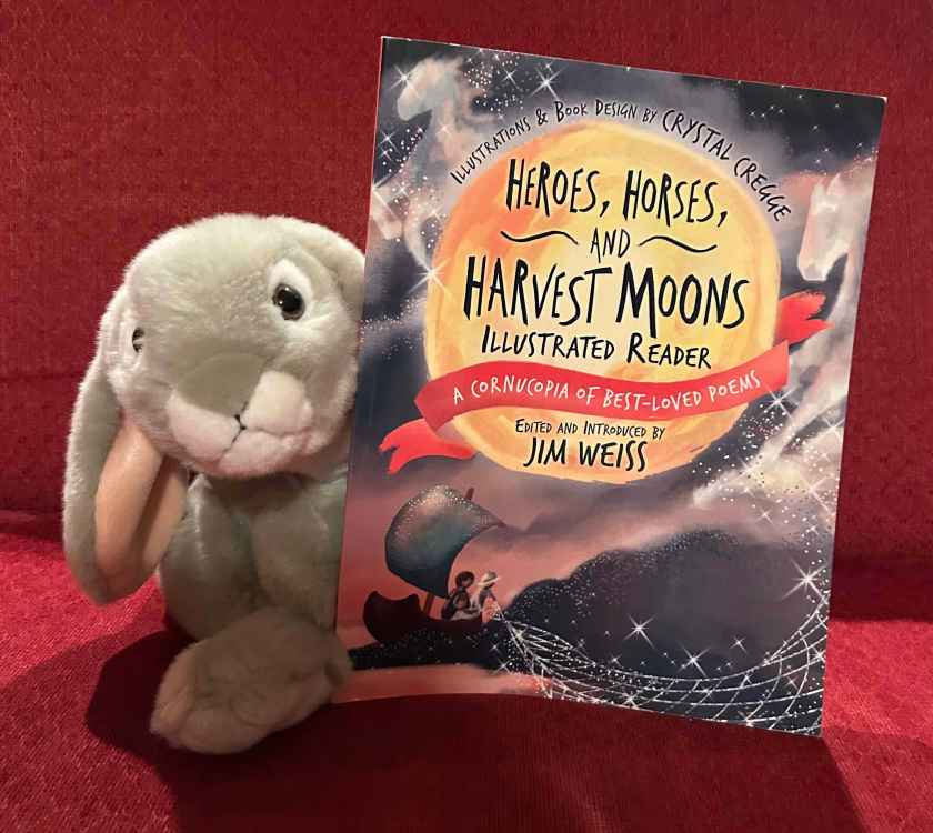 Sprinkles enjoyed reading Heroes, Horses, and Harvest Moons: A Cornucopia of Best-Loved Poems, and recommends it to all young lovers of poetry and their adults. 