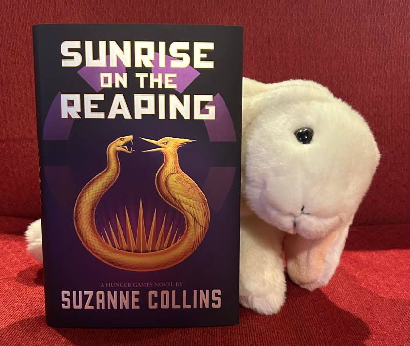 Marshmallow rates Sunrise on the Reaping by Suzanne Collins 100%.